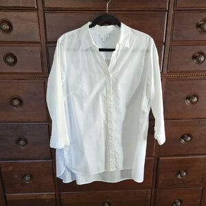 J.Jill Pullover Cotton Shirt Size Large